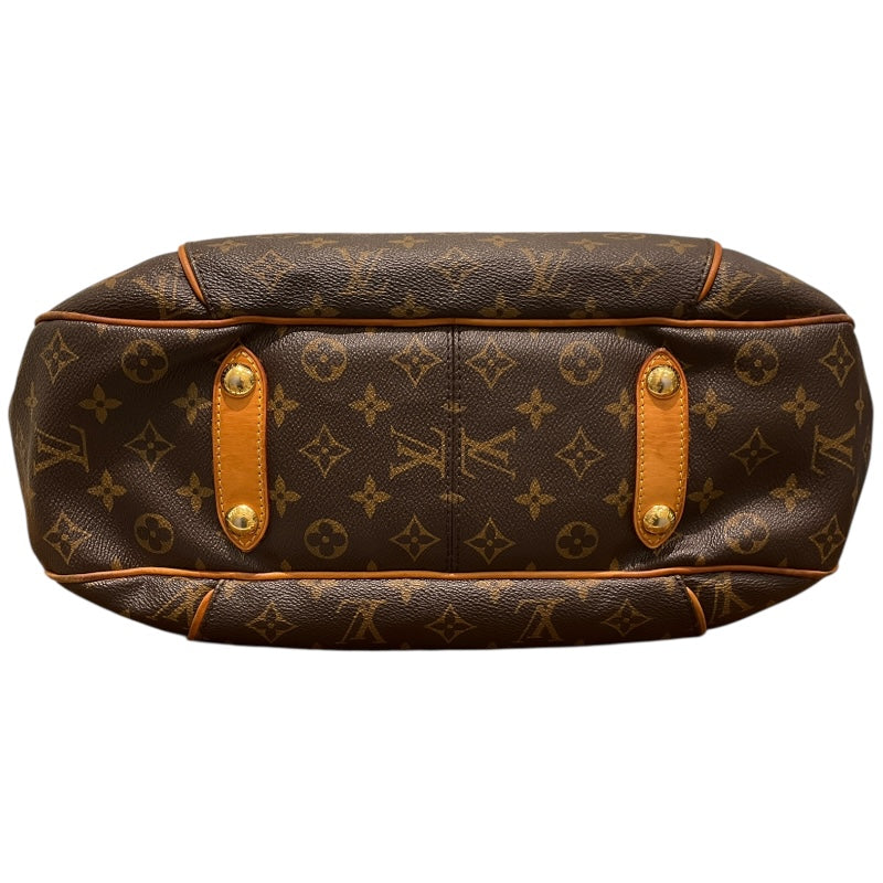 ルイ・ヴィトン LOUIS VUITTON ガリエラPM M56382 ブラウン/ゴールド金具 モノグラムキャンバス レディース トートバッグ