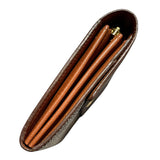 ルイ・ヴィトン LOUIS VUITTON ポシェット・ポルトモネ・クレディ M61725 ブラウン モノグラムキャンバス レディース 長財布