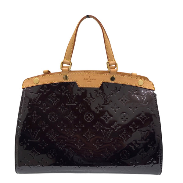 ルイ・ヴィトン LOUIS VUITTON ブレアMM M91619 ブラウン ヴェルニ レディース ショルダーバッグ