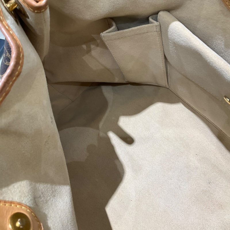 ルイ・ヴィトン LOUIS VUITTON ガリエラPM M56382 ブラウン/ゴールド金具 モノグラムキャンバス レディース トートバッグ