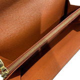 ルイ・ヴィトン LOUIS VUITTON ポシェット・ポルトモネ・クレディ M61725 ブラウン モノグラムキャンバス レディース 長財布