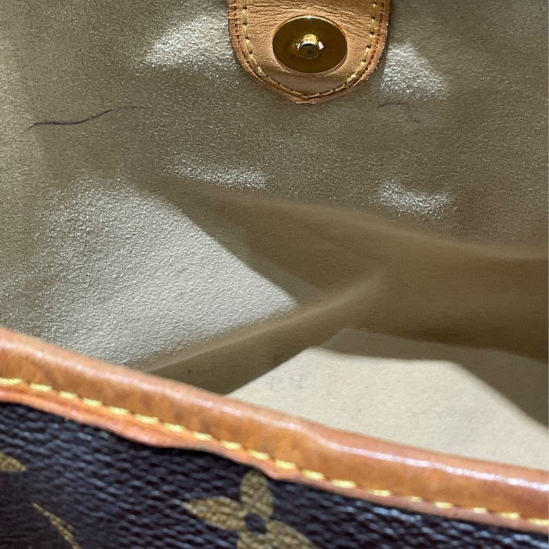 ルイ・ヴィトン LOUIS VUITTON ガリエラPM M56382 ブラウン/ゴールド金具 モノグラムキャンバス レディース トートバッグ