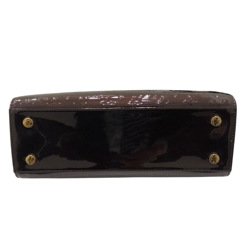 ルイ・ヴィトン LOUIS VUITTON ブレアMM M91619 ブラウン ヴェルニ レディース ショルダーバッグ