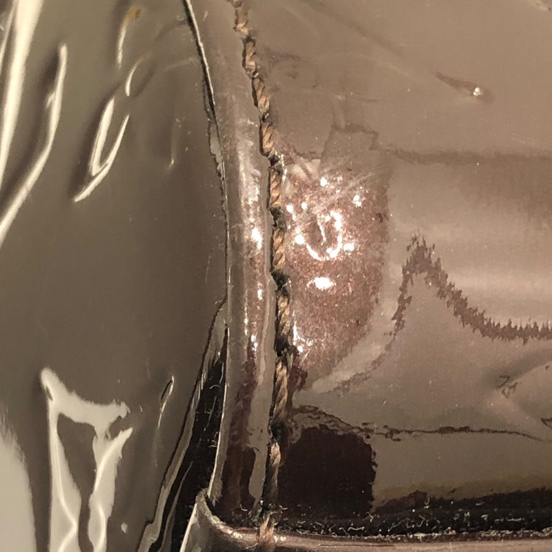 ルイ・ヴィトン LOUIS VUITTON ブレアMM M91619 ブラウン ヴェルニ レディース ショルダーバッグ