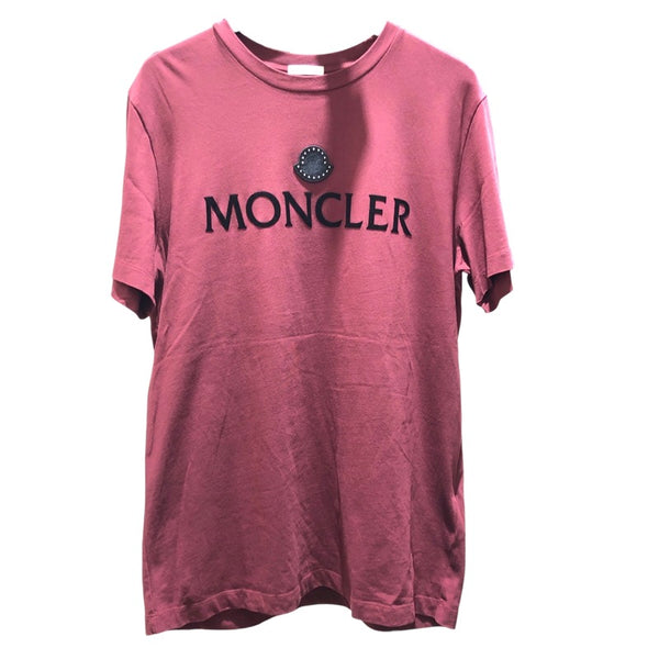 モンクレール MONCLER ロゴワッペンTシャツ 8C000 コットン メンズ 半袖Ｔシャツ