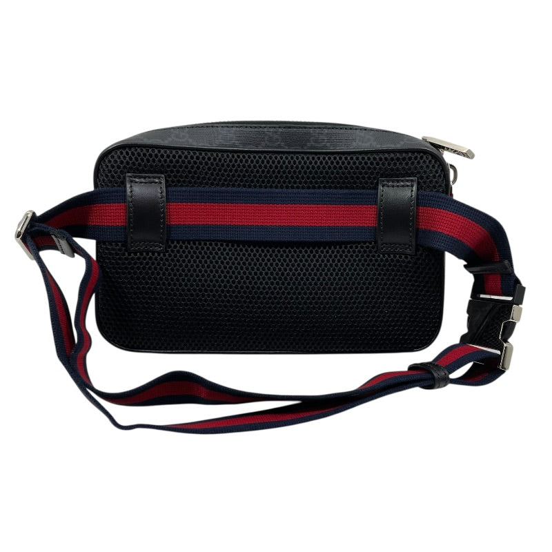グッチ GUCCI GGスプリーム ベルトバッグ 792094 ブラック GG