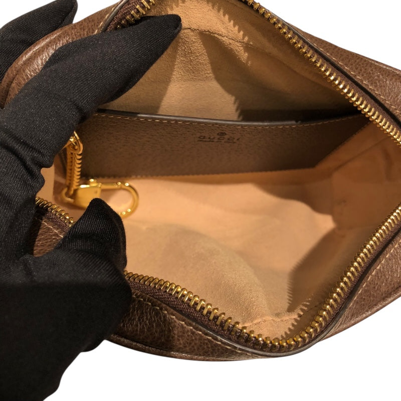 グッチ GUCCI オフィディアミニショルダーバッグ 735591 ブラウン GGスプリームキャンバス レディース ショルダーバッグ