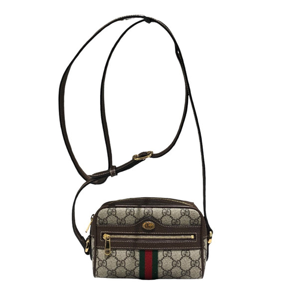 グッチ GUCCI オフィディアミニショルダーバッグ 735591 ブラウン GGスプリームキャンバス レディース ショルダーバッグ