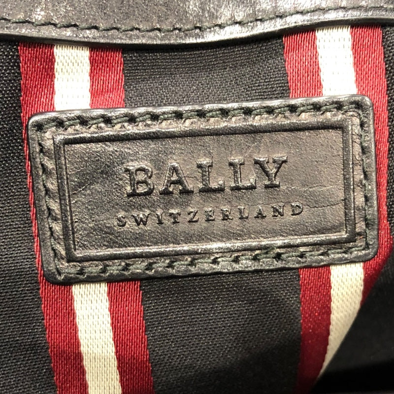 バリー BALLY ショルダーバッグ ブラック レザー メンズ ショルダーバッグ