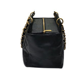 シャネル CHANEL ココマーク チェーン ハンドバッグ A18004 ブラック キャビアスキン レディース ハンドバッグ