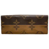ルイ・ヴィトン LOUIS VUITTON オンザゴーＧＭ M45320 ブラウン モノグラム ジャイアント・リバース ユニセックス トートバッグ