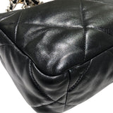 シャネル CHANEL CHANEL19バッグ AS1160 ブラック シャイニーラム レディース ショルダーバッグ