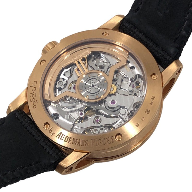 オーデマ・ピゲ AUDEMARS PIGUET CODE11.59 バイ オーデマピゲ クロノグラフ 26393OR.OO.A002CR.01 ブラック文字盤 K18PG メンズ 腕時計