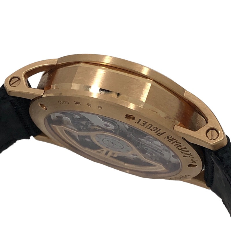 オーデマ・ピゲ AUDEMARS PIGUET CODE11.59 バイ オーデマピゲ クロノグラフ 26393OR.OO.A002CR.01 ブラック文字盤 K18PG メンズ 腕時計