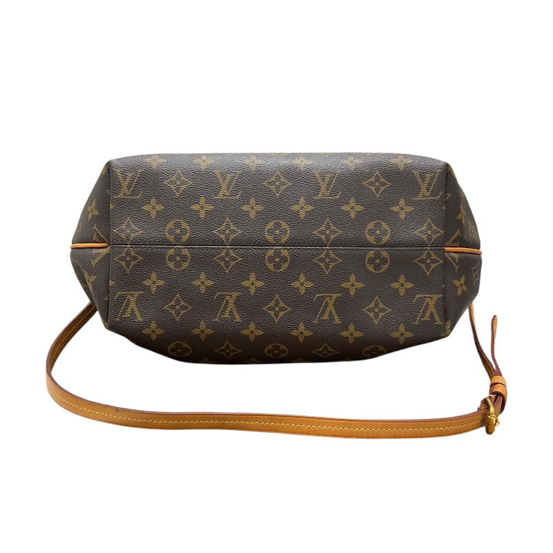 ルイ・ヴィトン LOUIS VUITTON チュレンＭＭ M48814 ブラウン モノグラム キャンバス レディース ショルダーバッグ