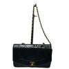 シャネル CHANEL ダイアナ22 A01164 ブラック ラムスキン レディース ショルダーバッグ