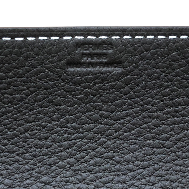 エルメス HERMES ウィドポッシュ U刻 ブラウン トリヨン ユニセックス その他小物