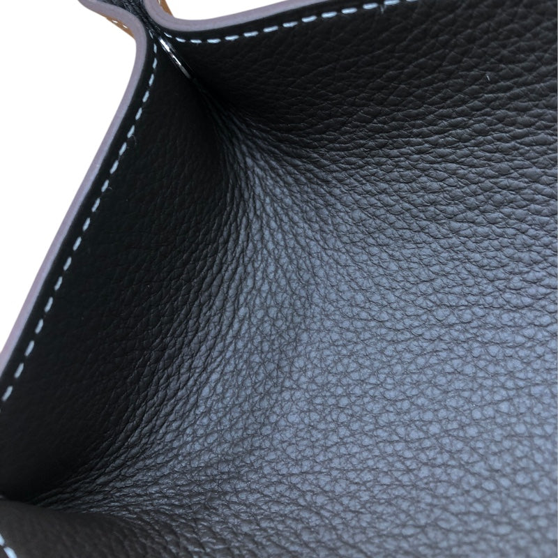 エルメス HERMES ウィドポッシュ U刻 ブラウン トリヨン ユニセックス その他小物
