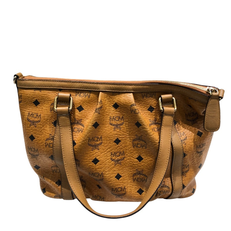 エム・シー・エム MCM トートバッグ コーティングキャンバス レディース トートバッグ