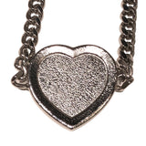 シャネル CHANEL CCマークハートネックレス メタル・ラインストーン アクセサリー