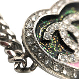 シャネル CHANEL CCマークハートネックレス メタル・ラインストーン アクセサリー
