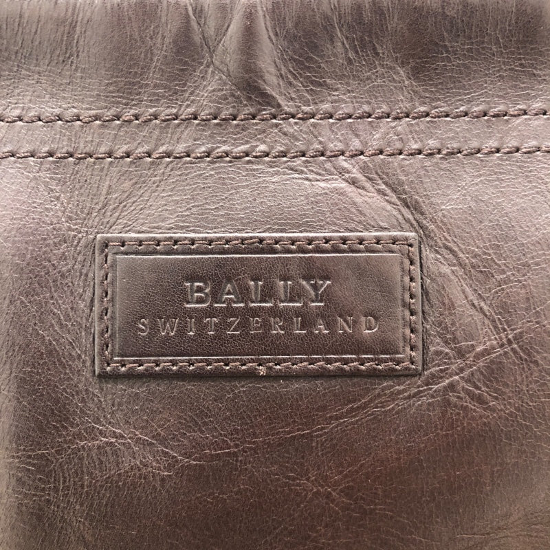 バリー BALLY ショルダーバッグ ブラウン レザー メンズ ショルダーバッグ