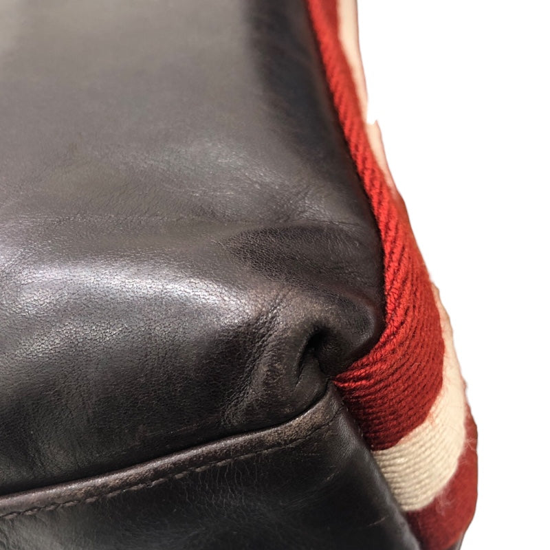 バリー BALLY ショルダーバッグ ブラウン レザー メンズ ショルダーバッグ