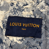 ルイ・ヴィトン LOUIS VUITTON クラシックモノグラムデニムジャケット 1AAGR8 ブルー デニム メンズ デニムジャケット