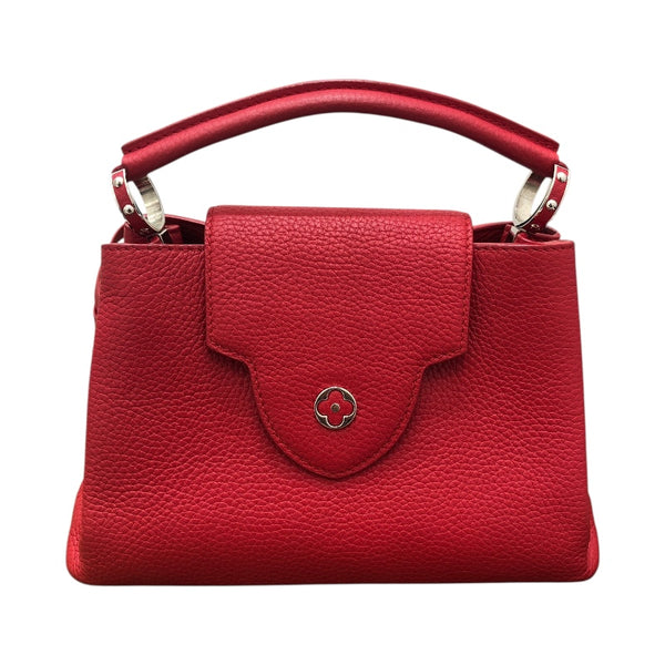 ルイ・ヴィトン LOUIS VUITTON カプシーヌBB M94754 レッド レザー レディース ショルダーバッグ