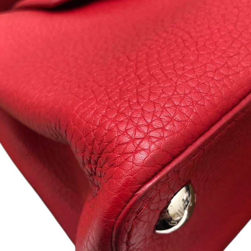 ルイ・ヴィトン LOUIS VUITTON カプシーヌBB M94754 レッド レザー レディース ショルダーバッグ