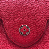 ルイ・ヴィトン LOUIS VUITTON カプシーヌBB M94754 レッド レザー レディース ショルダーバッグ