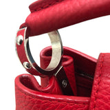 ルイ・ヴィトン LOUIS VUITTON カプシーヌBB M94754 レッド レザー レディース ショルダーバッグ