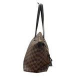 ルイ・ヴィトン LOUIS VUITTON イエナMM N41013 ブラウン ダミエキャンバス レディース トートバッグ