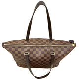 ルイ・ヴィトン LOUIS VUITTON イエナMM N41013 ブラウン ダミエキャンバス レディース トートバッグ