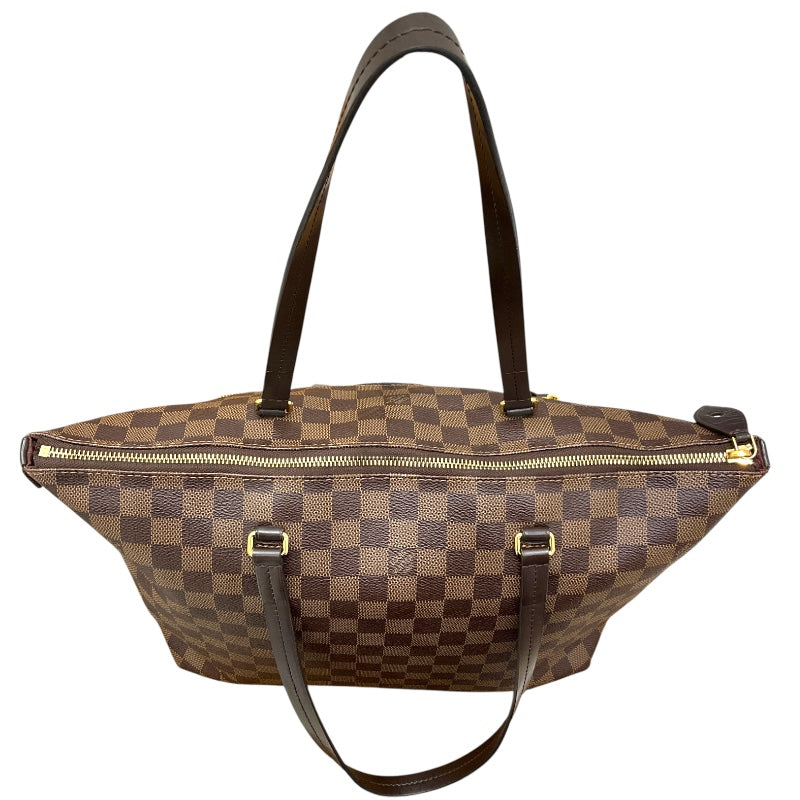 ルイ・ヴィトン LOUIS VUITTON イエナMM N41013 ブラウン ダミエキャンバス レディース トートバッグ