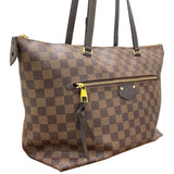 ルイ・ヴィトン LOUIS VUITTON イエナMM N41013 ブラウン ダミエキャンバス レディース トートバッグ