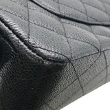 シャネル CHANEL マトラッセ25 A01112 ブラック キャビアスキン レディース ショルダーバッグ