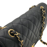 シャネル CHANEL マトラッセ25 A01112 ブラック キャビアスキン レディース ショルダーバッグ