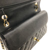 シャネル CHANEL マトラッセ25 A01112 ブラック キャビアスキン レディース ショルダーバッグ
