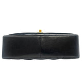 シャネル CHANEL ダイアナ25 A01165 ブラック ゴールド金具 ラムスキン レディース ショルダーバッグ