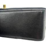 シャネル CHANEL ダイアナ25 A01165 ブラック ゴールド金具 ラムスキン レディース ショルダーバッグ