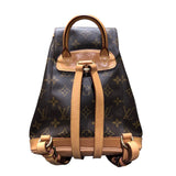 ルイ・ヴィトン LOUIS VUITTON ミニモンスリ M51137 ブラウン モノグラムキャンバス レディース リュック・デイパック