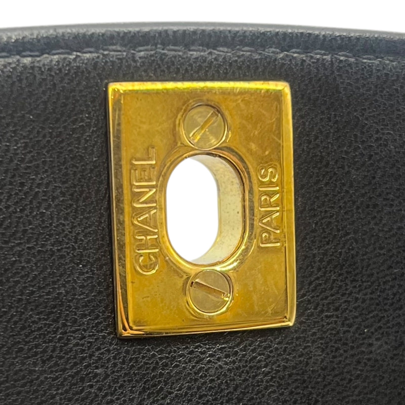 シャネル CHANEL ダイアナ25 A01165 ブラック ゴールド金具 ラムスキン レディース ショルダーバッグ