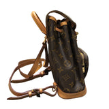 ルイ・ヴィトン LOUIS VUITTON ミニモンスリ M51137 ブラウン モノグラムキャンバス レディース リュック・デイパック