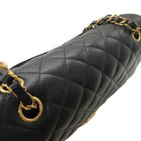 シャネル CHANEL マトラッセ25 A01112 ブラック キャビアスキン　 レディース ショルダーバッグ