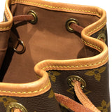 ルイ・ヴィトン LOUIS VUITTON ミニモンスリ M51137 ブラウン モノグラムキャンバス レディース リュック・デイパック