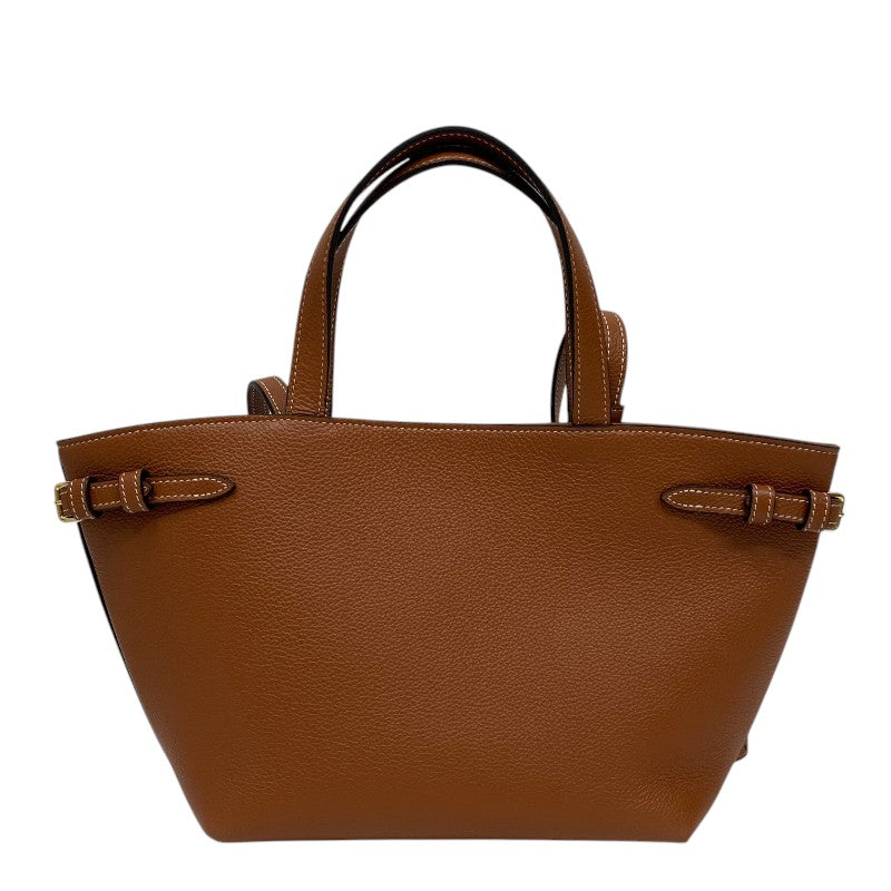 セリーヌ CELINE ミニカバス アナイス 118613 タン カーフレザー