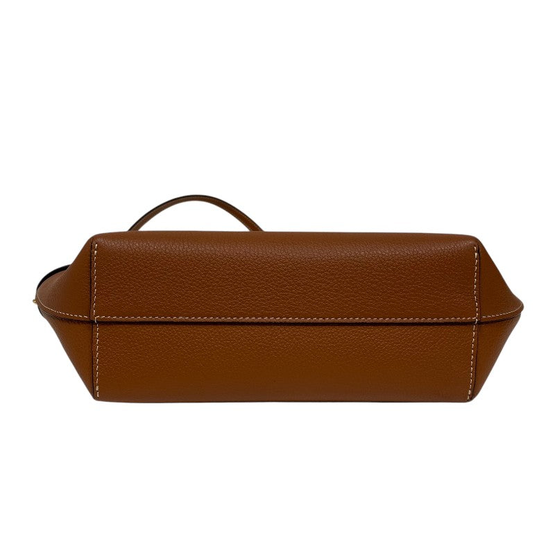 セリーヌ CELINE ミニカバス アナイス 118613 タン カーフレザー