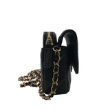 シャネル CHANEL マトラッセ チェーンウォレット AP2096 ブラック キャビアスキン レディース ショルダーバッグ