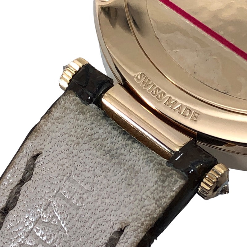ハリーウィンストン HARRY WINSTON プルミエール・レース　ピンクシェル PRNQHM31RR002 K18PG/ピンクシェル クオーツ レディース 腕時計